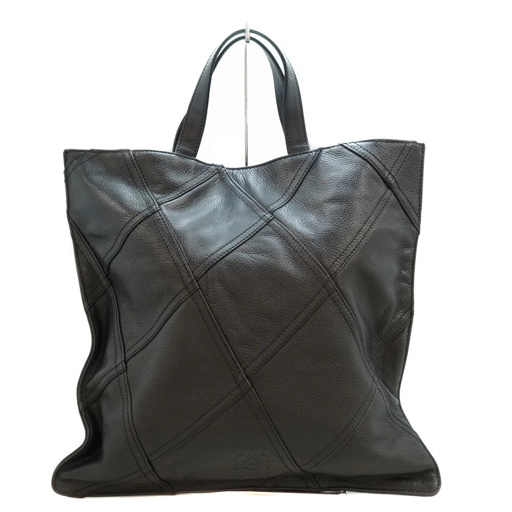 LOEWE Handbag Leather Black JUNYA WATANABE COMME des GARCONS Collaboration